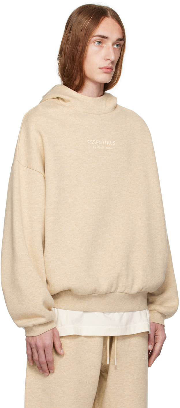 Fear of God ESSENTIALS - 베이지 본딩 후디