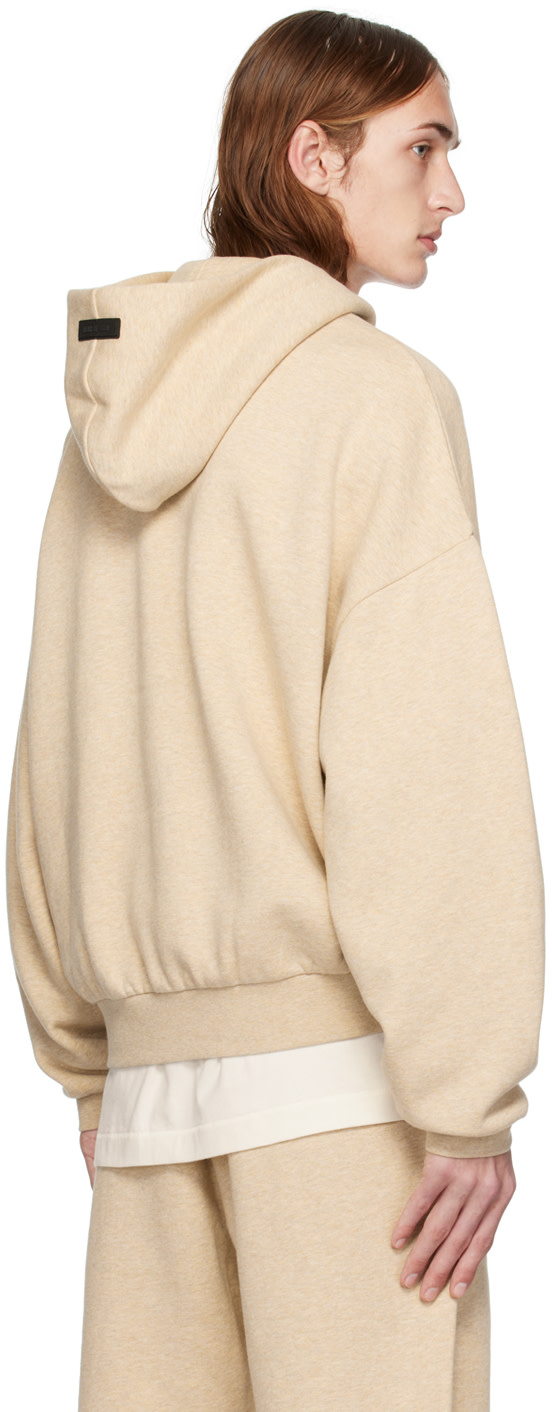 Fear of God ESSENTIALS - 베이지 본딩 후디