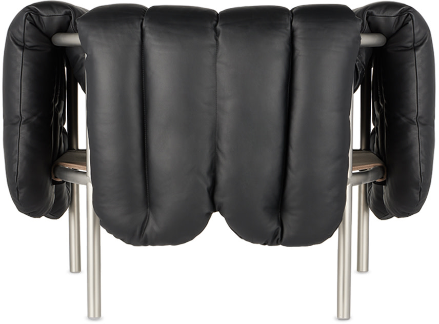 HEM - Chaise d'appoint Puffy noire