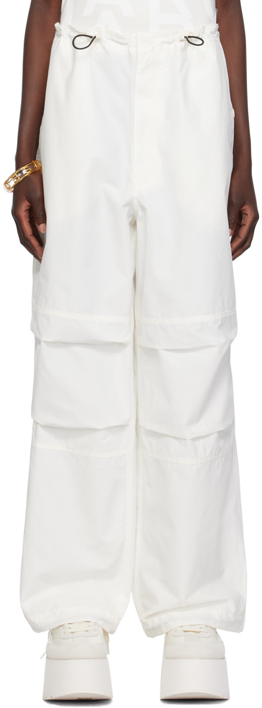 Marc Jacobs - Pantalon 'The Balloon' blanc