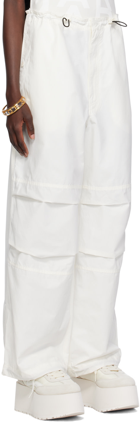Marc Jacobs - Pantalon 'The Balloon' blanc