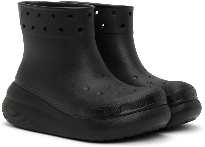 Crocs - Black Crush Boots