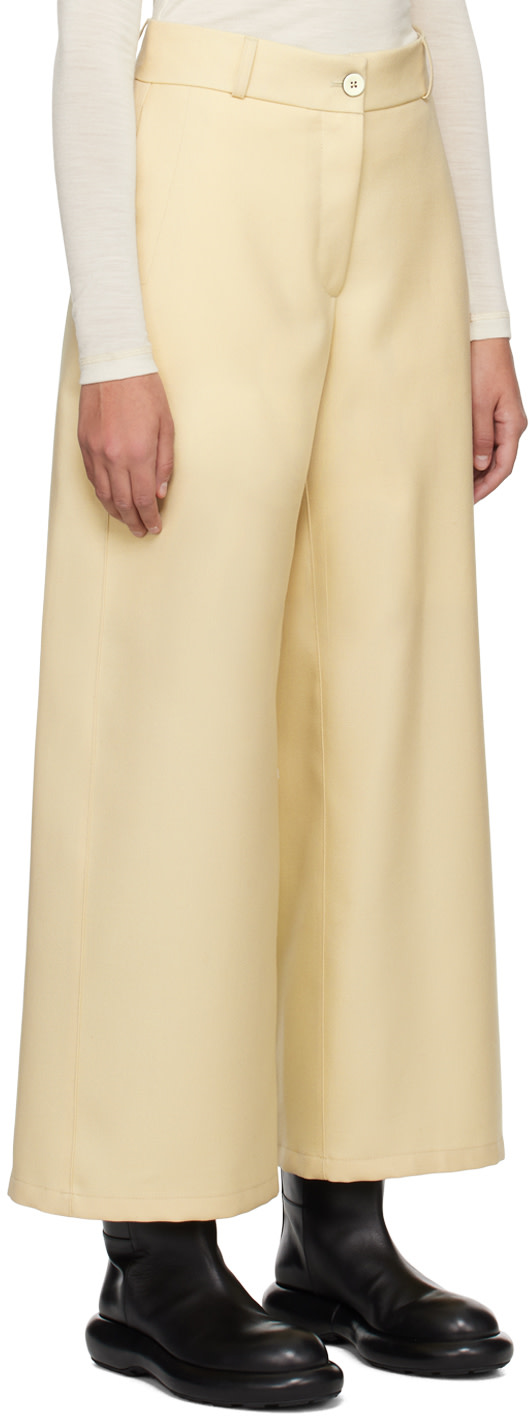 Jil Sander - Pantalon décontracté jaune