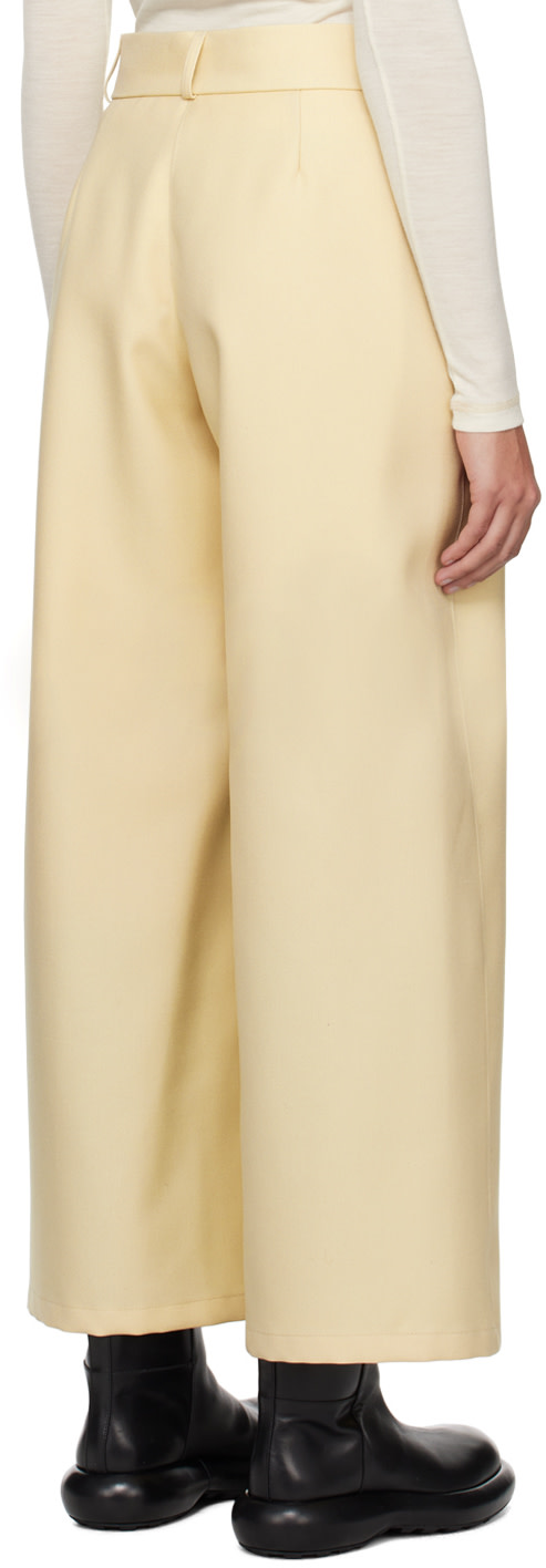 Jil Sander - Pantalon décontracté jaune