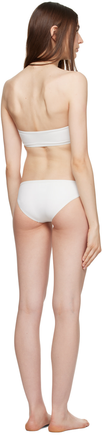 Christopher Esber - Bikini blanc à perles