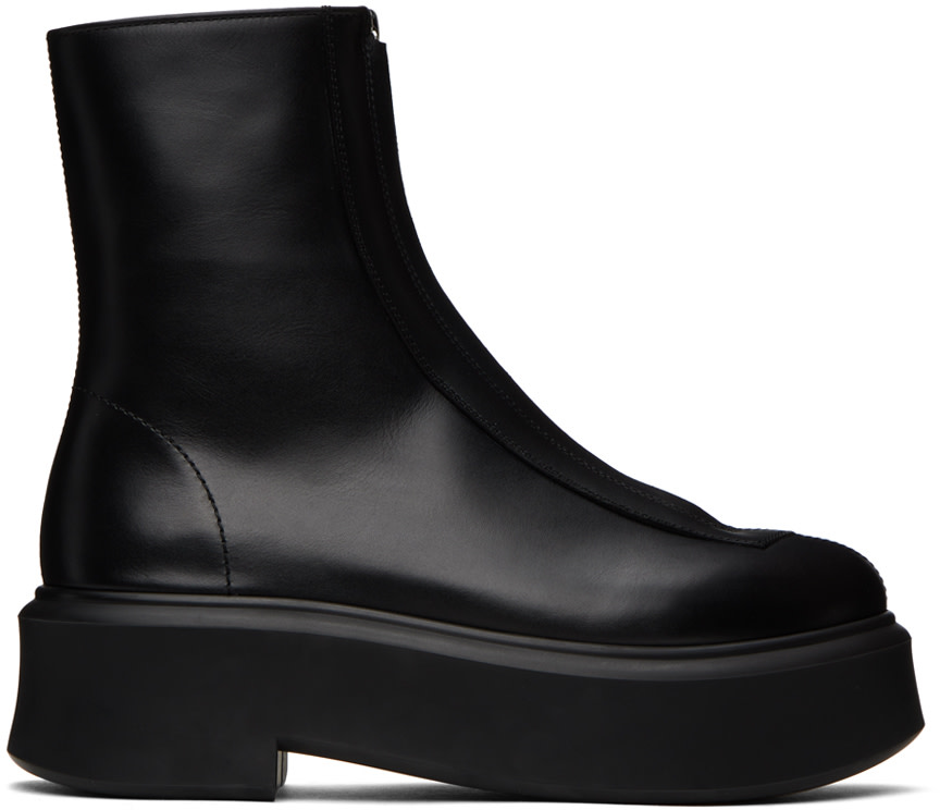 The Row - Bottes I noires à glissière