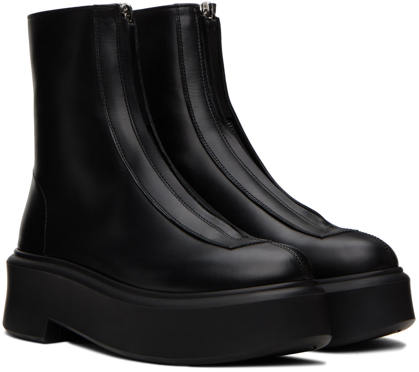 The Row - Bottes I noires à glissière