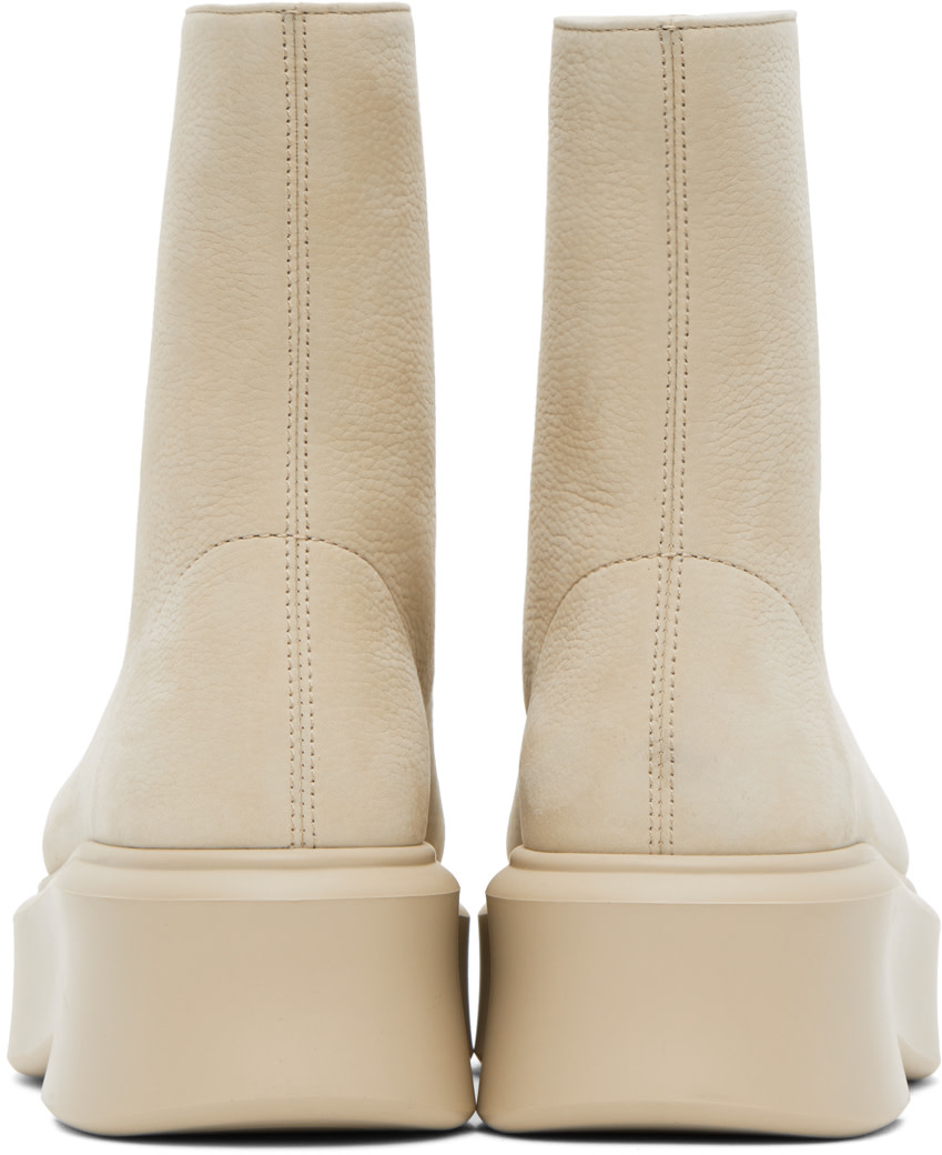 The Row - Bottes I beiges à glissière
