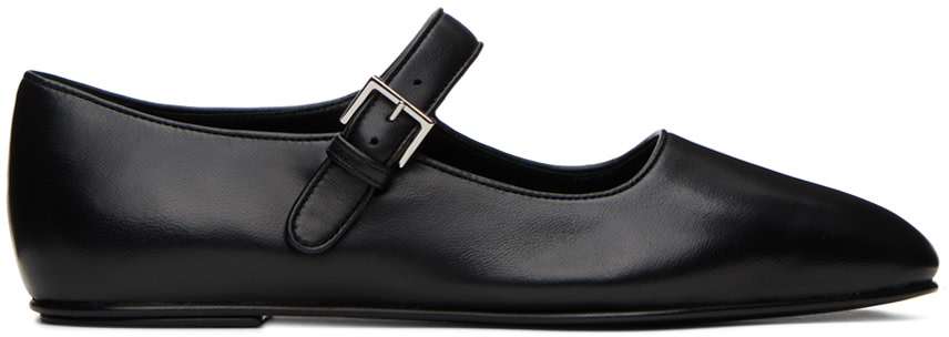 The Row - Ballerines Ava noires