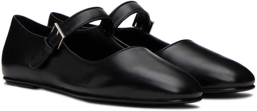 The Row - Ballerines Ava noires