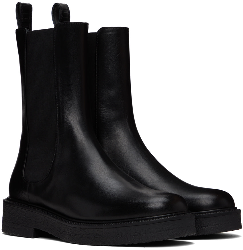 Staud - Bottes Palamino noires