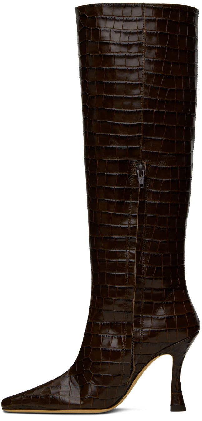 Staud - Bottes Cami brunes