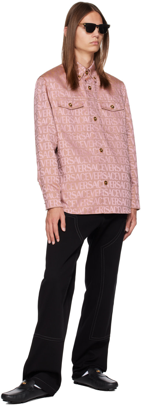 Versace - Pink Allover Shirt