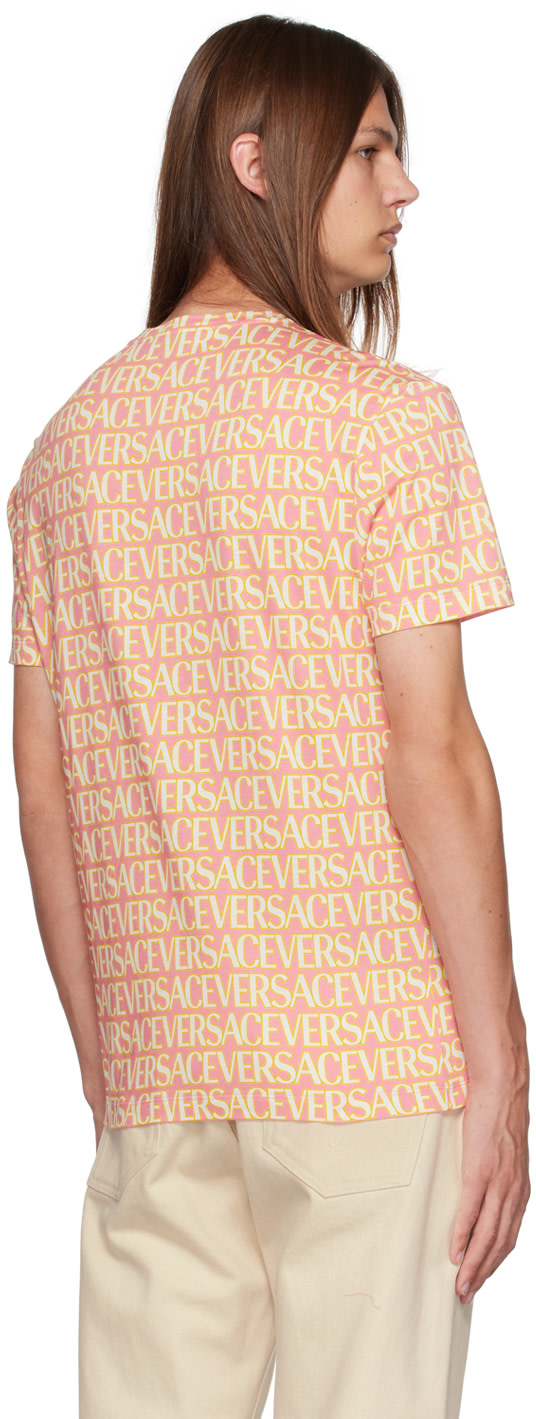 Versace - Pink Allover T-Shirt