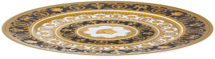 Versace - Black Rosenthal 'I Heart Baroque' Serving Plate