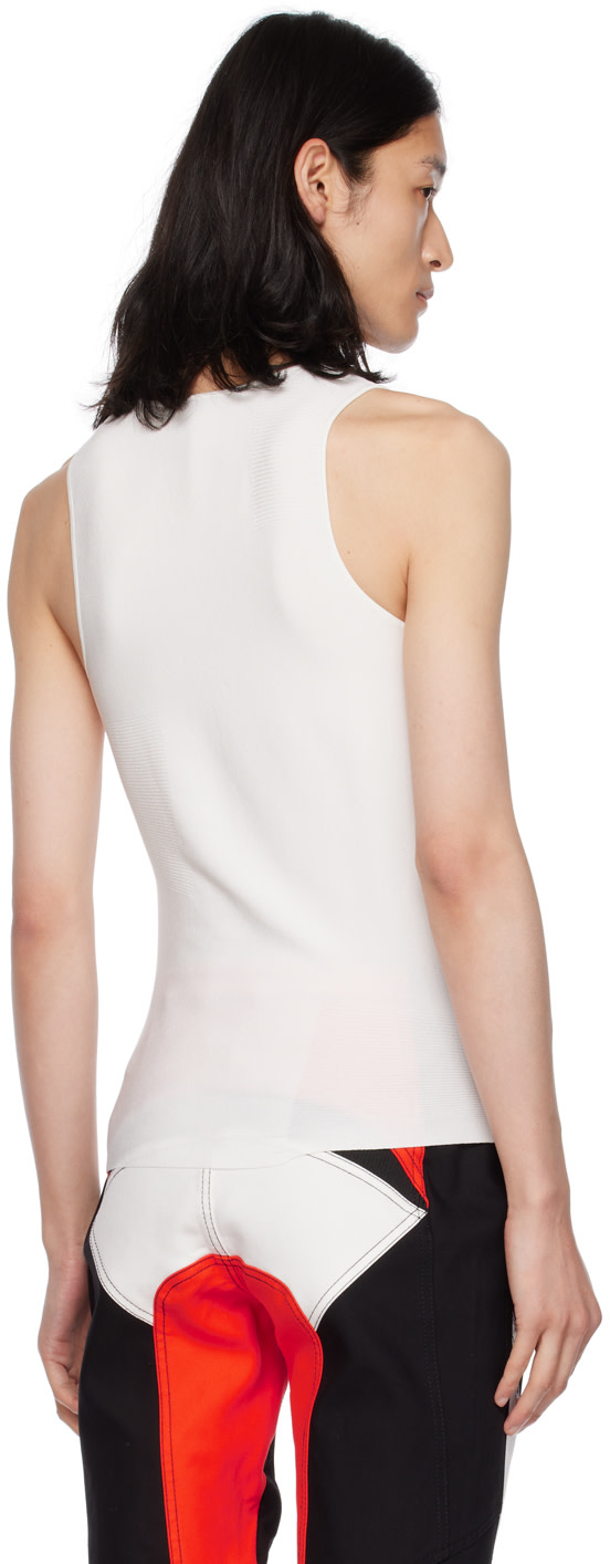 Dion Lee - Débardeur blanc à découpes