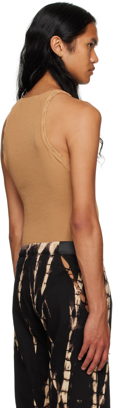 Dion Lee - Débardeur brun clair
