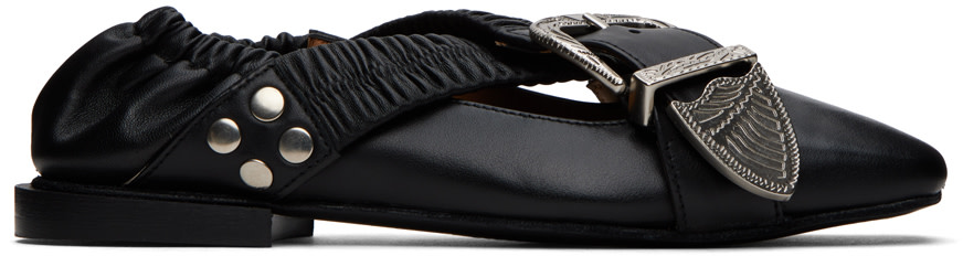 Toga Pulla - Ballerines noires à boucle