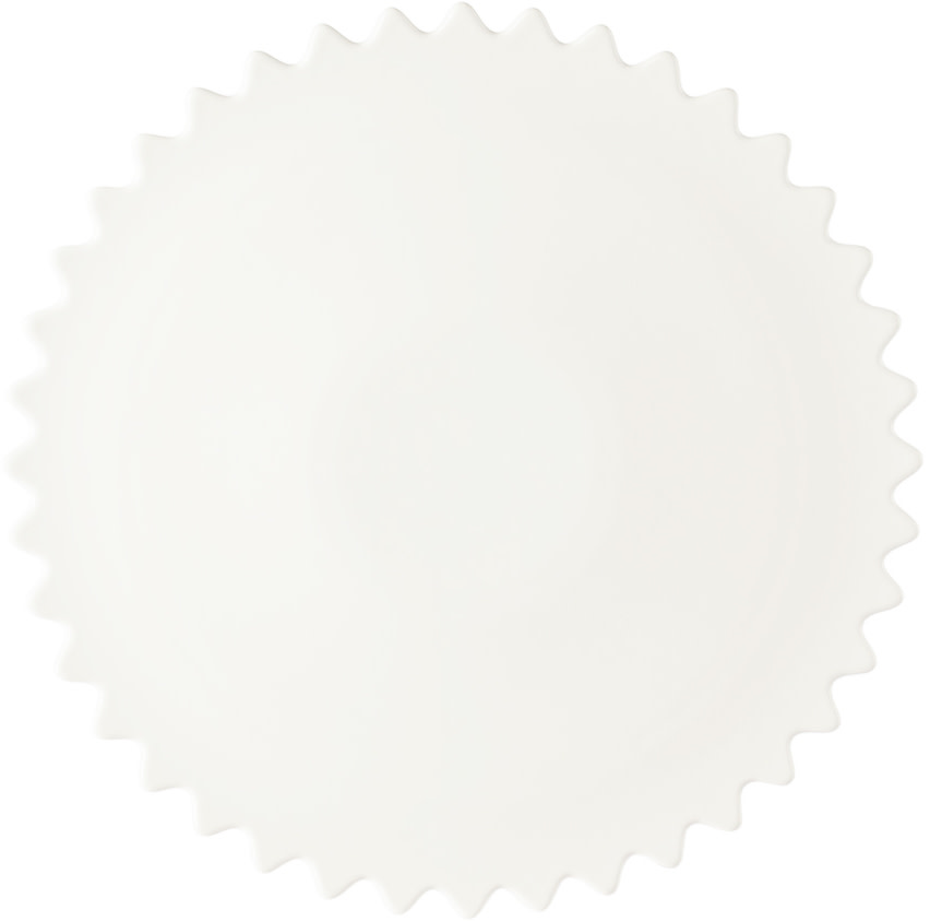 Fazeek - White Zigzag Platter