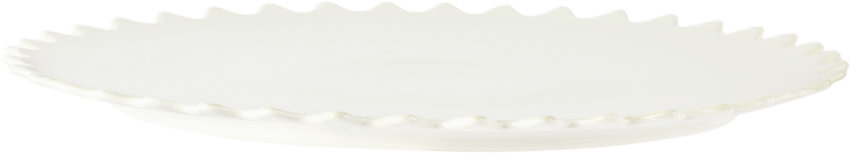 Fazeek - White Zigzag Platter