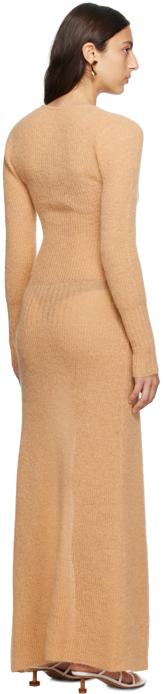 JACQUEMUS - Robe longue Dao beige - Le chouchou