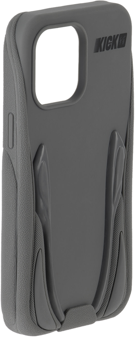 Urban Sophistication - Étui pour iPhone 14 Pro Max 'Kick' gris