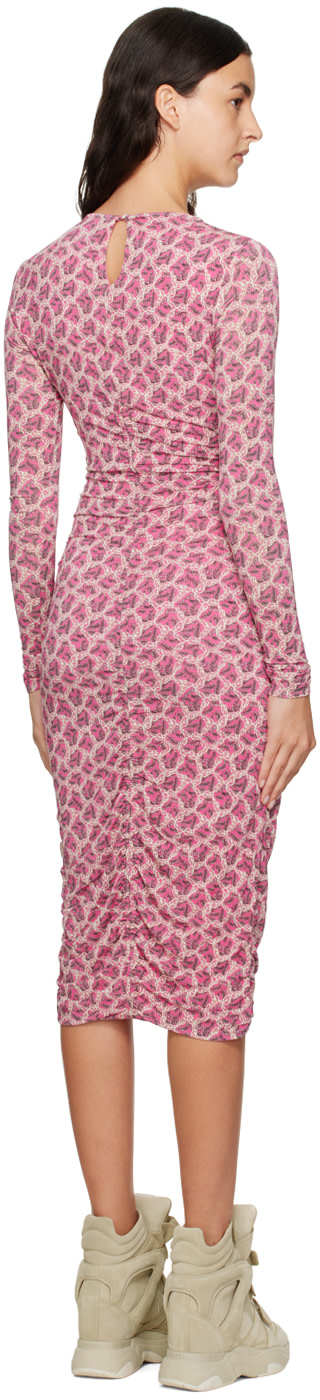 Isabel Marant - Robe midi Logane rose