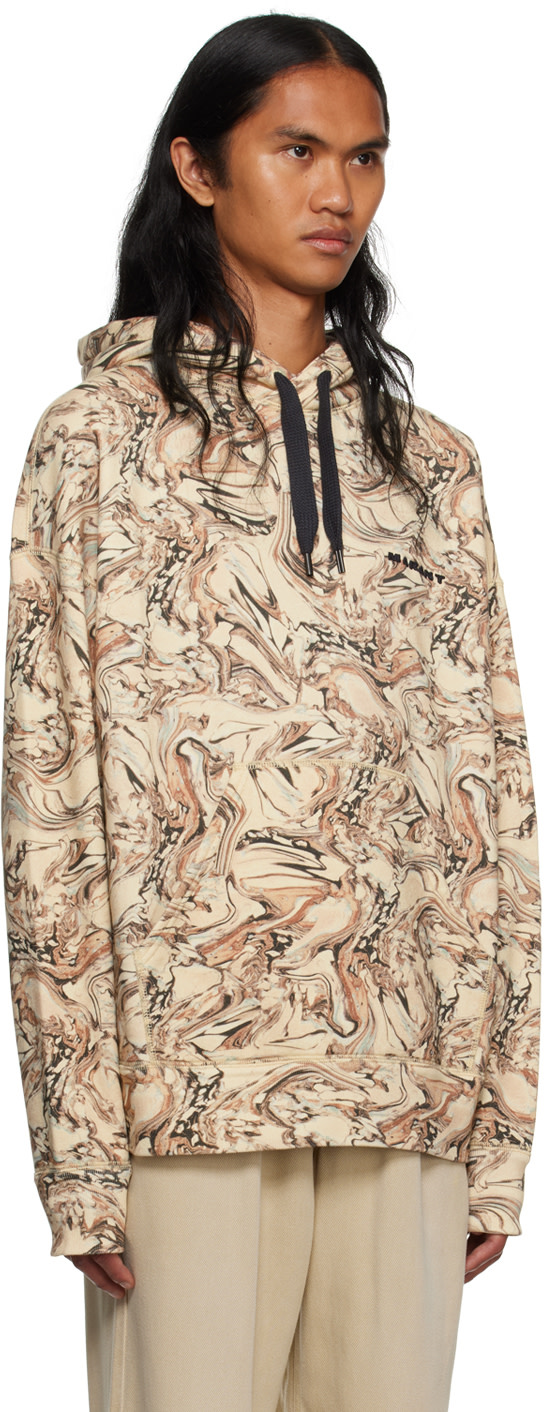 Isabel Marant - Pull à capuche Marvin beige