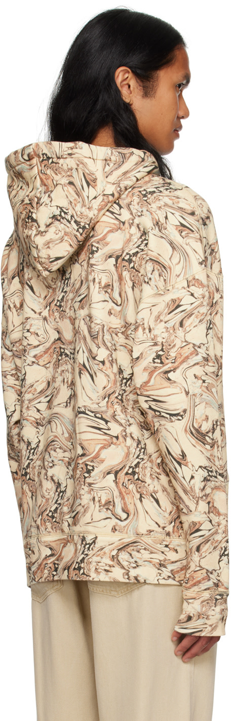 Isabel Marant - Pull à capuche Marvin beige