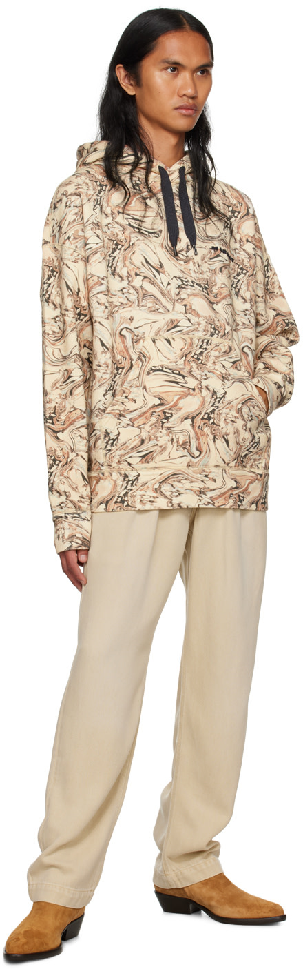 Isabel Marant - Pull à capuche Marvin beige