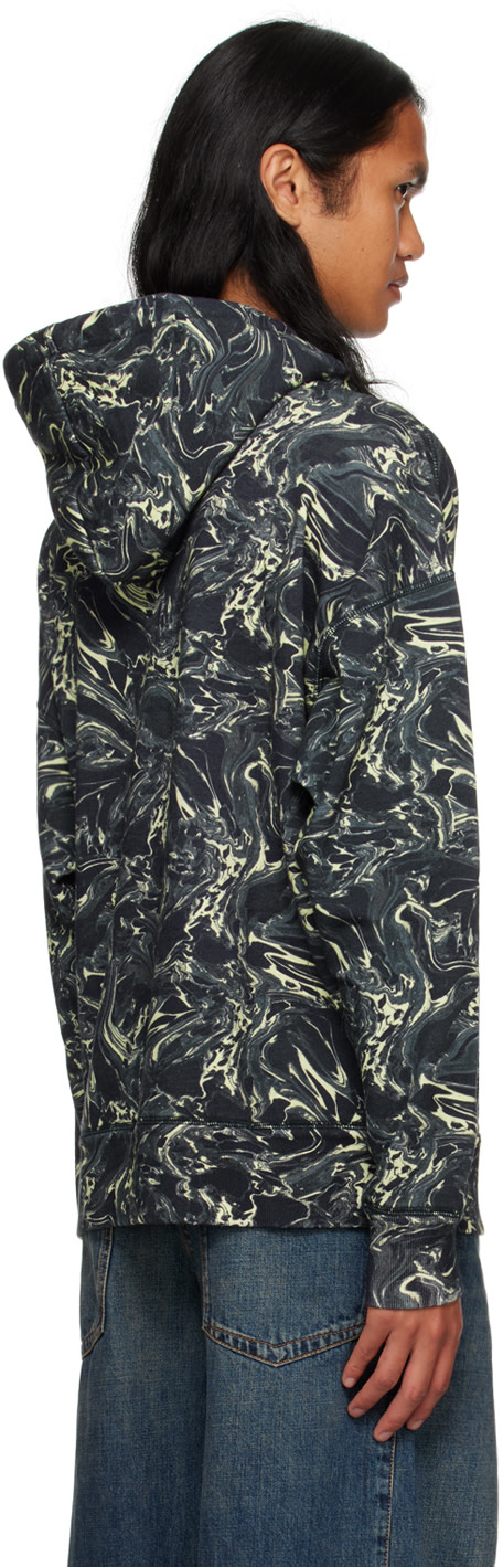 Isabel Marant - Pull à capuche Marvin bleu marine