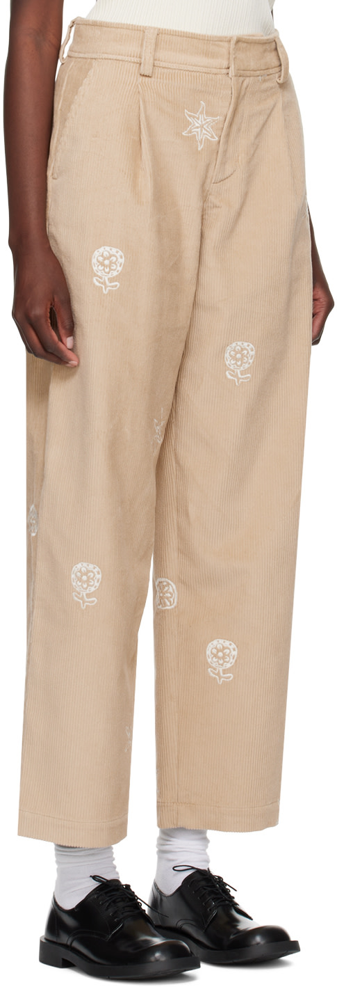 Soulland - Pantalon Aidan beige