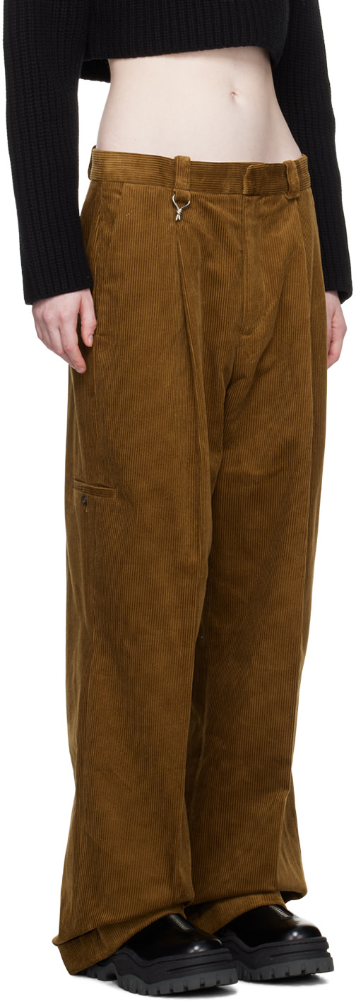 EYTYS - Pantalon Roxane brun clair
