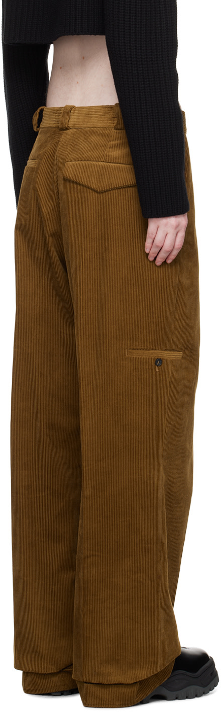 EYTYS - Pantalon Roxane brun clair