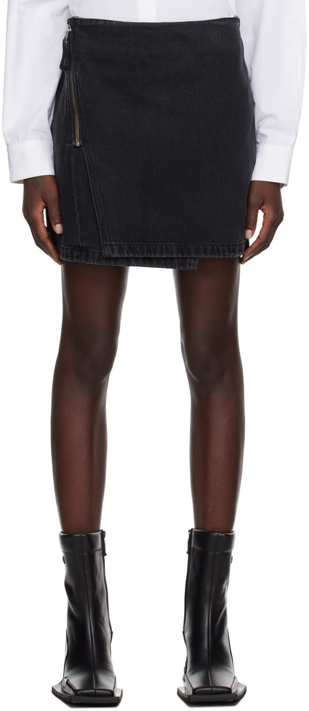 EYTYS - Minijupe Rogue noire en denim