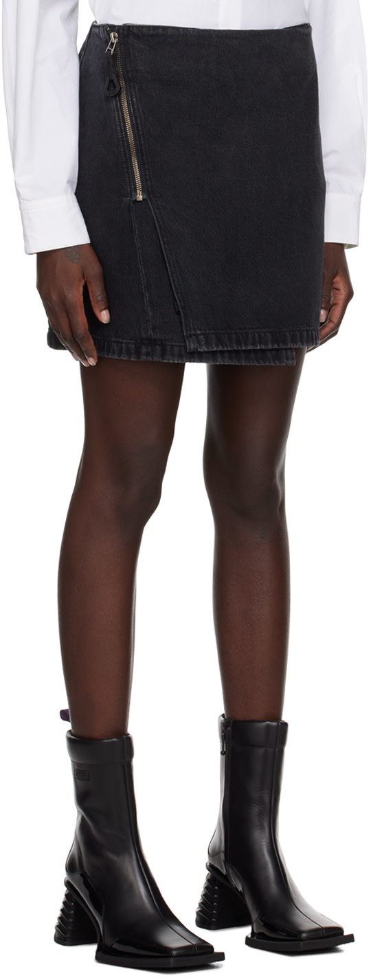 EYTYS - Minijupe Rogue noire en denim