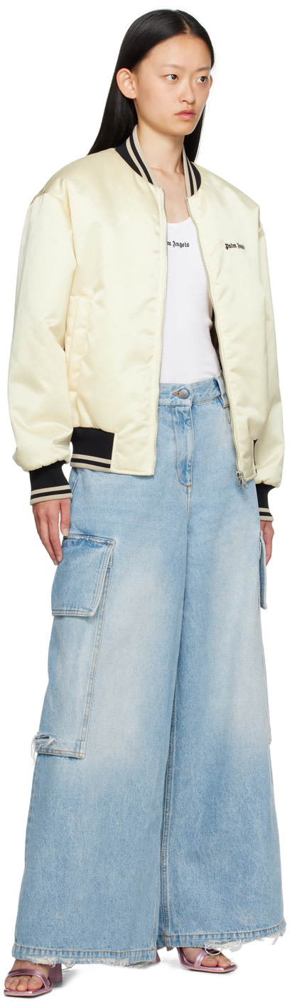 Palm Angels - Jean ample bleu