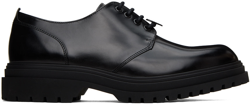 Fred Perry - Black Lace-Up Derbys