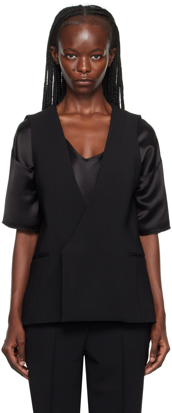 BITE - Gilet de tailleur noir
