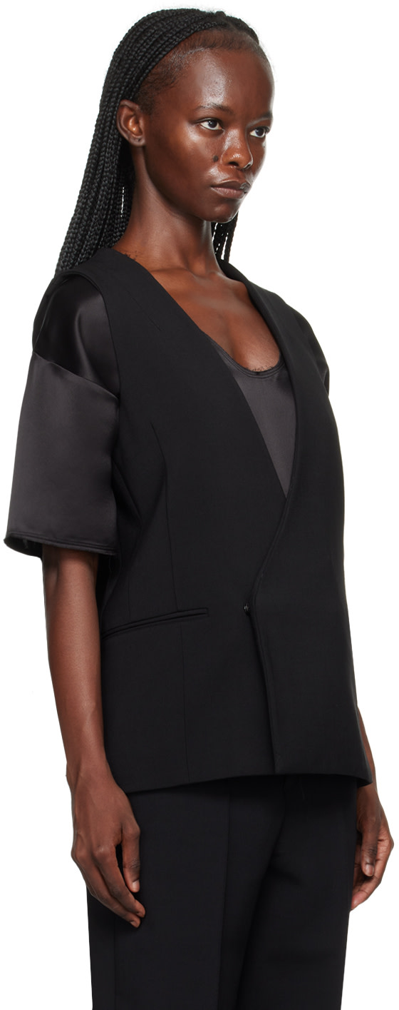 BITE - Gilet de tailleur noir
