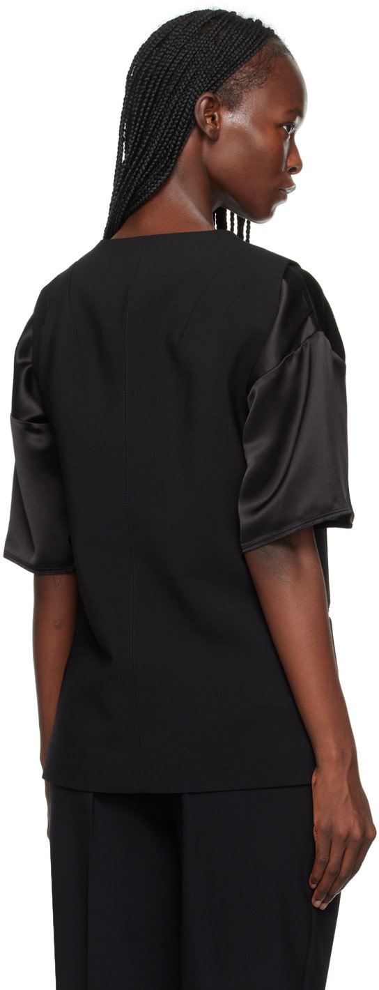 BITE - Gilet de tailleur noir