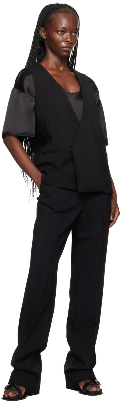 BITE - Gilet de tailleur noir