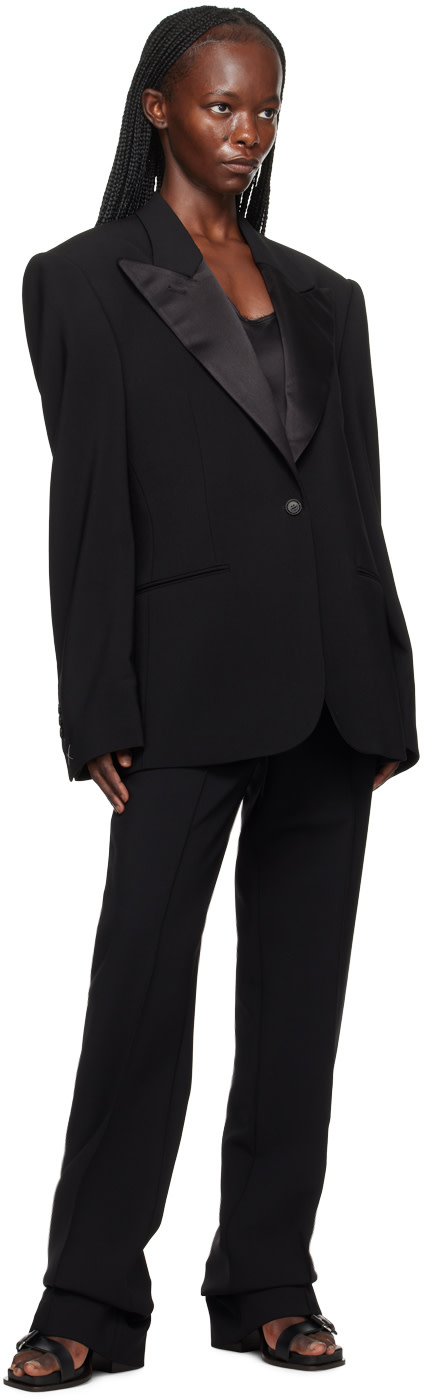 BITE - Pantalon de tailleur noir