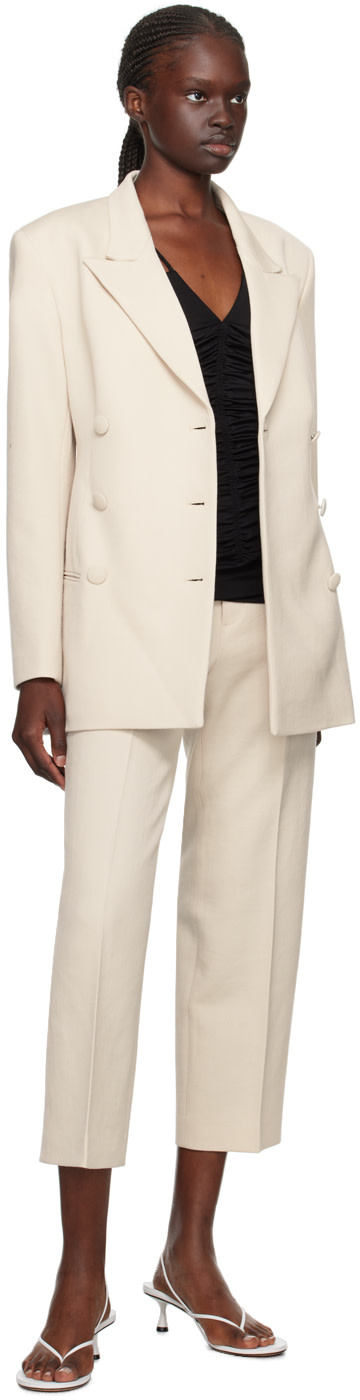 BITE - Pantalon Cheval beige