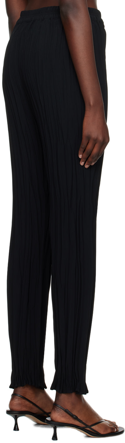 BITE - Pantalon plissé Maisie noir