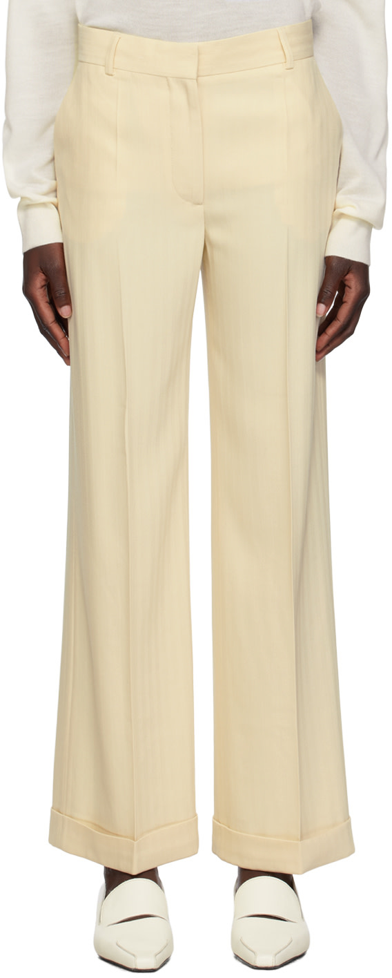 TOTEME - Pantalon ajusté beige