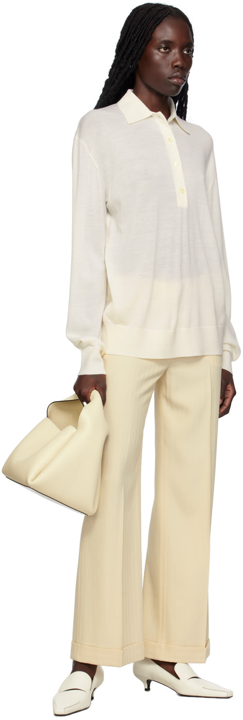 TOTEME - Pantalon ajusté beige