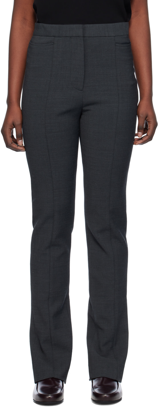 TOTEME - Pantalon ajusté gris