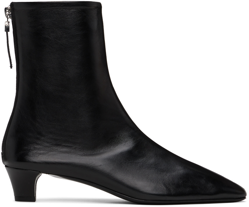 Teurn Studios - Bottes noires exclusives à SSENSE