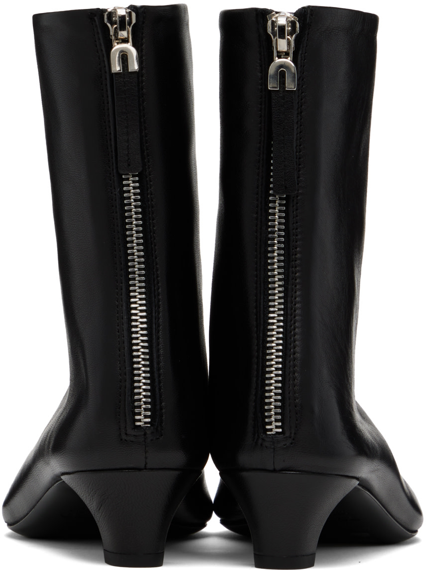 Teurn Studios - Bottes noires exclusives à SSENSE